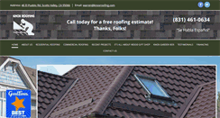 Desktop Screenshot of knoxroofing.com